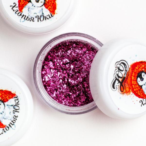 Zoo Yuki Parçacıkları 1263 Pembe Metal (0,5gr)