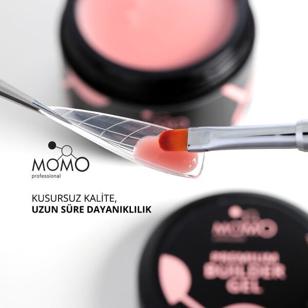 Momo Professional Premium Protez Tırnak Jeli 05, Şeftali, 35 gr