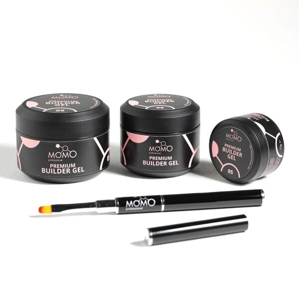 Momo Professional Premium Protez Tırnak Jeli 05, Şeftali, 55 gr