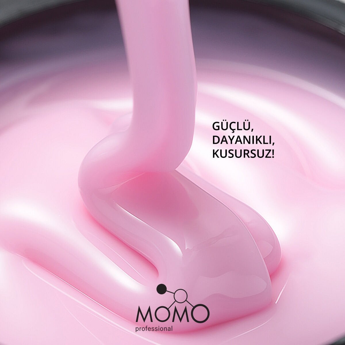 Momo Professional Premium Protez Tırnak Jeli 06, Pembe, 35 gr