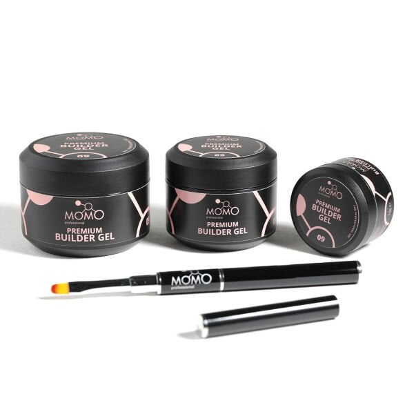 Momo Professional Premium Protez Tırnak Jeli 09, Vizon, 35 gr