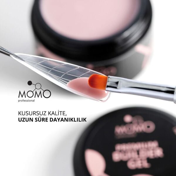 Momo Professional Premium Protez Tırnak Jeli 09, Vizon, 55 gr