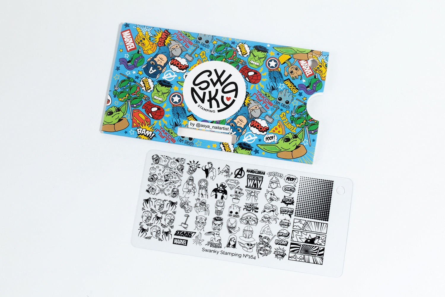 Swanky Stamping Plaka 164