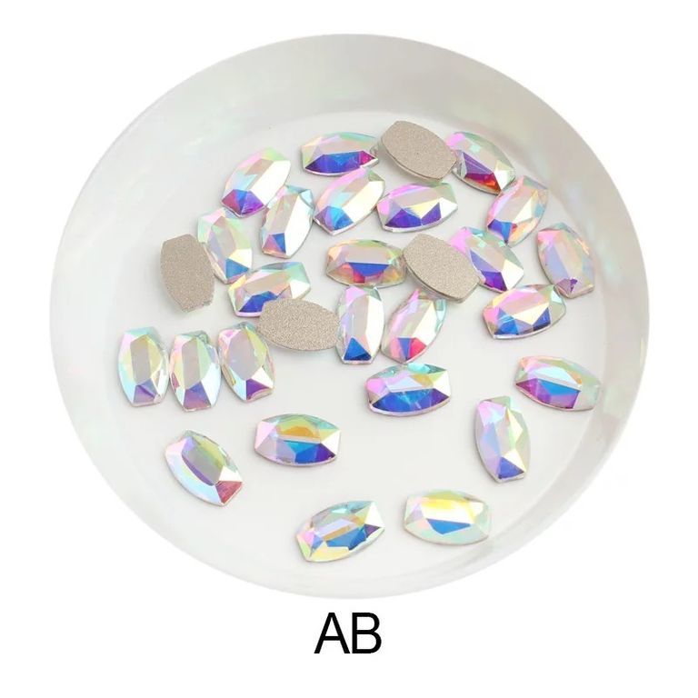 Taş Dörtgen AB 5*8mm 2 Adet