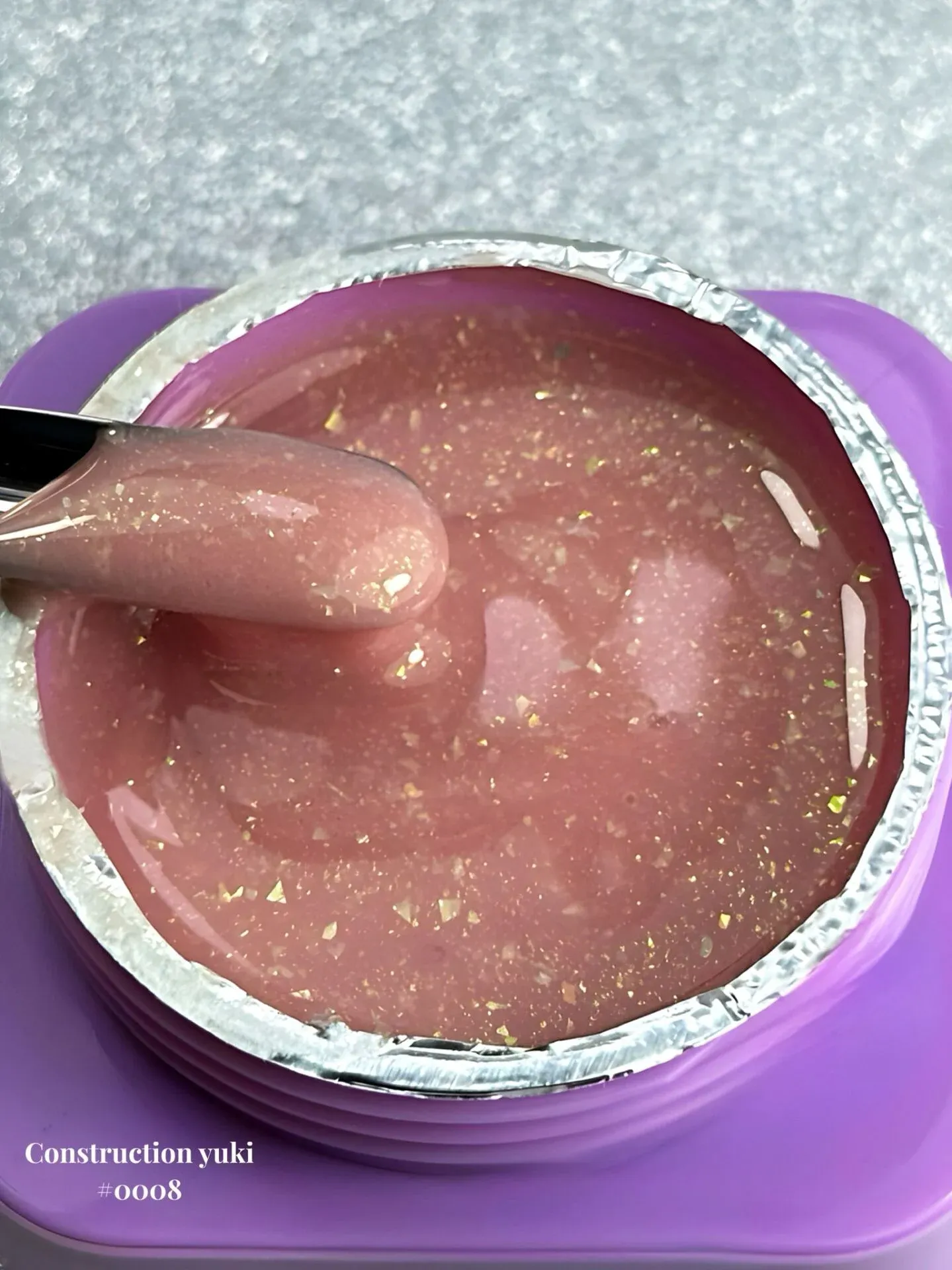 Viola Beauty Constraction Gel Yuki #0008 - Orta Akışkan Builder Jel 50 ml