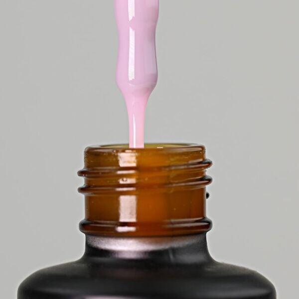 Momo Professional Gel In Bottle No.09, Akıllı Fırçalı Protez Tırnak Jeli, Soft Pembe, 18 ml