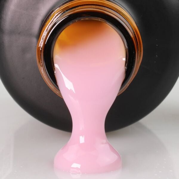 Momo Professional Gel In Bottle No.10, Akıllı Fırçalı Protez Tırnak Jeli, Yarı Şeffaf Açık Lila, 18 ml