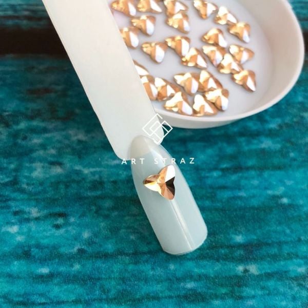 Taş Yonca Şampanya 6mm 2 Adet