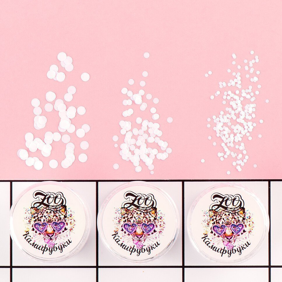 Zoo Pul 1287 Beyaz 3mm (1gr)