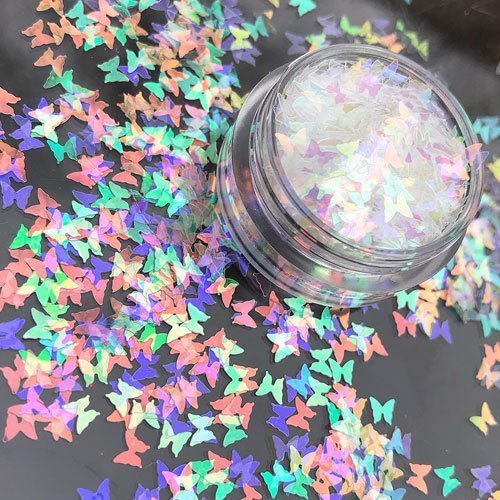 Zoo Pul 1233 Gökkuşağı Kelebekleri 3mm (1gr)