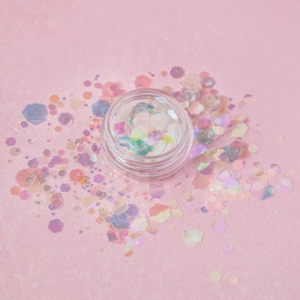 Zoo Pul 1328 Gökkuşağı Altıgenleri (1gr)