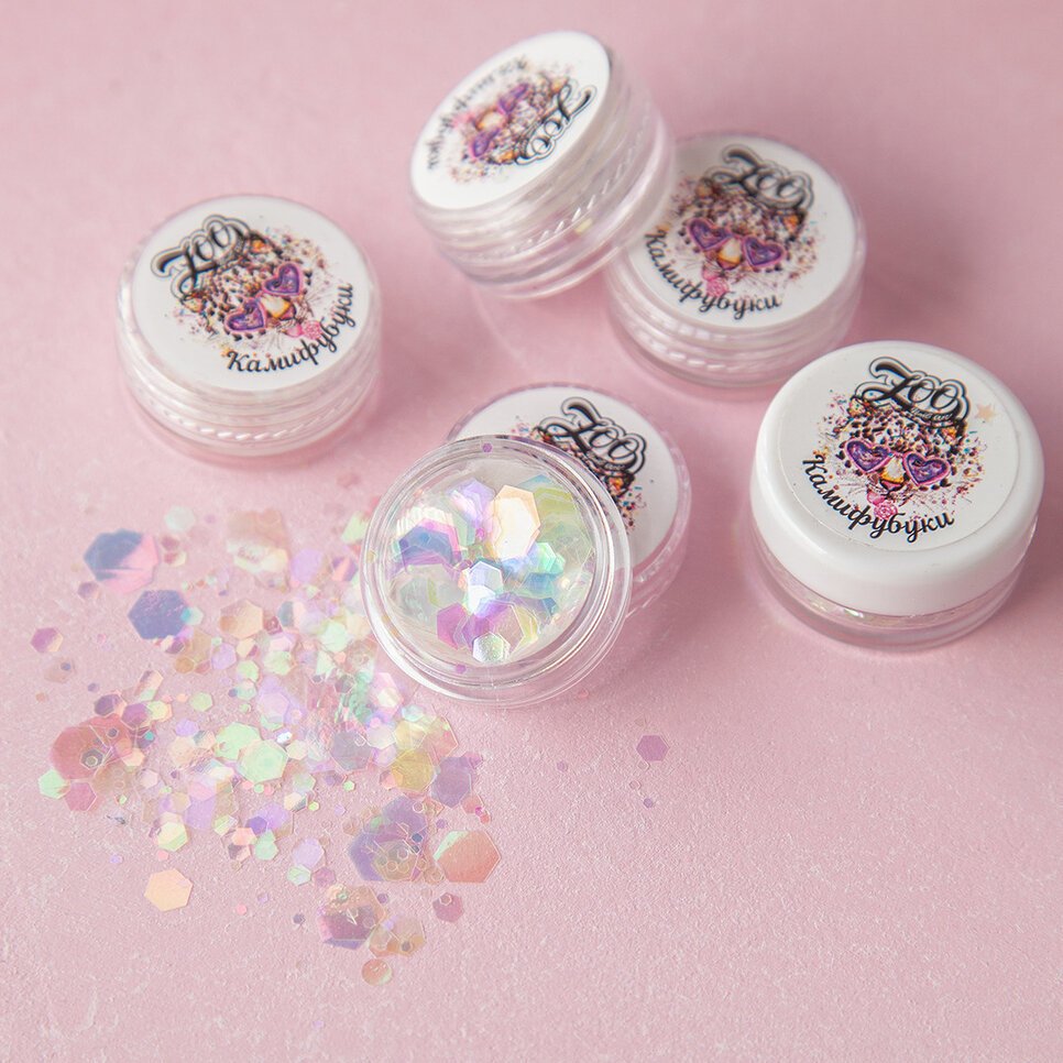 Zoo Pul 1328 Gökkuşağı Altıgenleri (1gr)