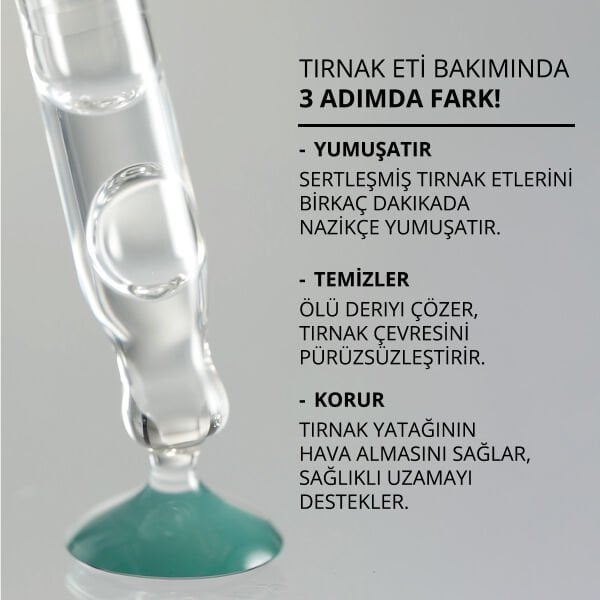 Momo Professional Cuticle Remover Gel, Tırnak Eti Çıkarıcı Jel, Tırnak Eti Temizleyici Jel, 30 ml