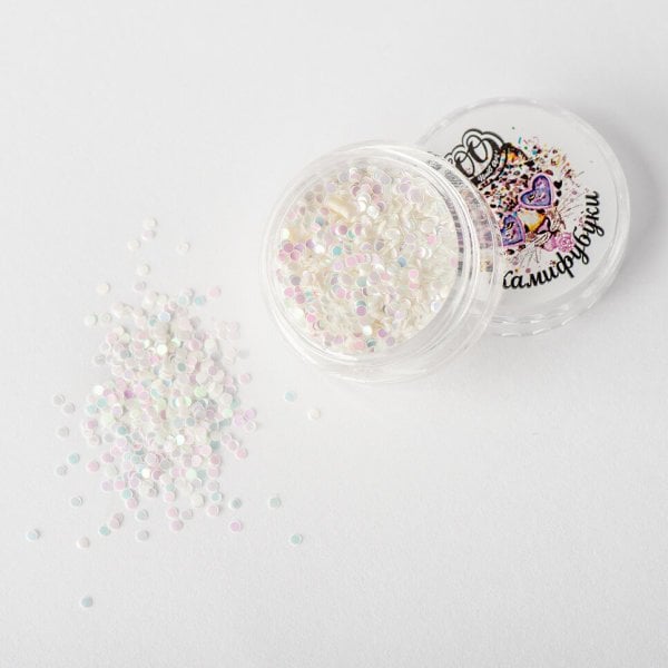 Zoo Pul 1288 Beyaz Pembe Sedefli 1mm (1gr)