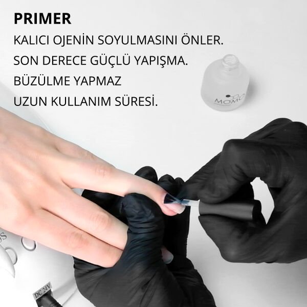 Momo Professional Nail Primer, Asitsiz, 10 ml