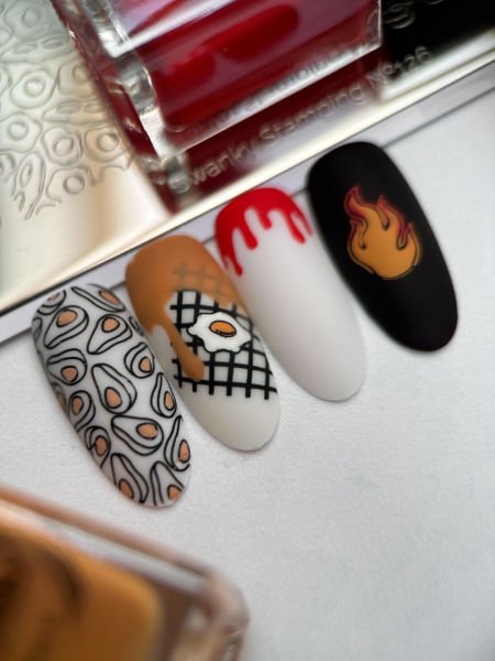 Swanky Stamping Oje Kırmızı Hardal S67 (6ml)