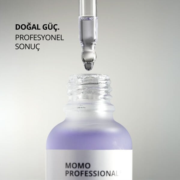 Momo Professional Biberiye Özlü Tırnak ve Kütikül Bakım Yağı, Canlandırıcı ve Uyarıcı Etki, 30 ml