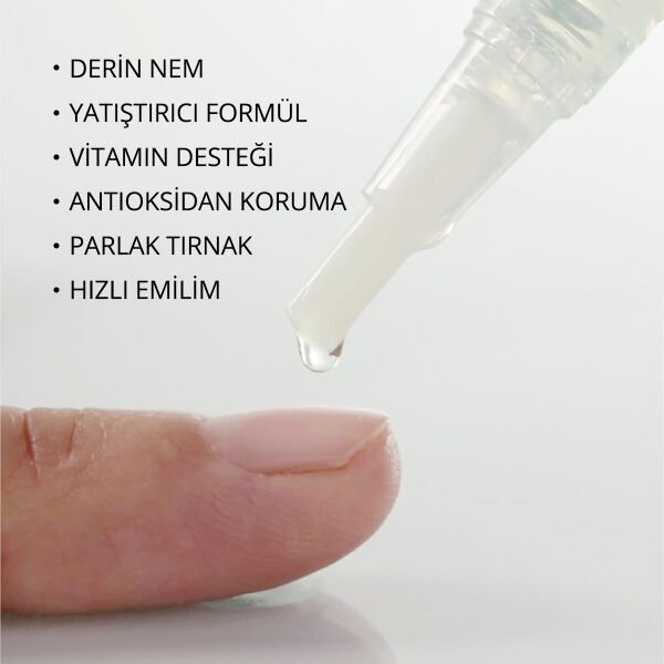 Momo Professional Aloe Vera, Özlü Tırnak ve Kütikül Bakım Yağı Kalemi, Nemlendirici ve Güçlendirici Etki, 3 ml