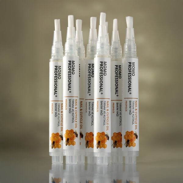 Momo Professional Propolis Özlü Tırnak ve Kütikül Bakım Yağı Kalemi, Nemlendirici ve Güçlendirici Etki, 3 ml