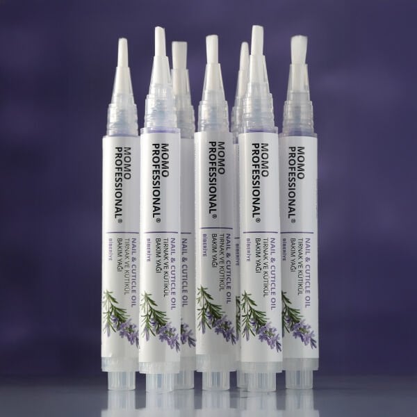 Momo Professional Biberiye Özlü Tırnak ve Kütikül Bakım Yağı Kalemi, Nemlendirici ve Güçlendirici Etki, 3 ml