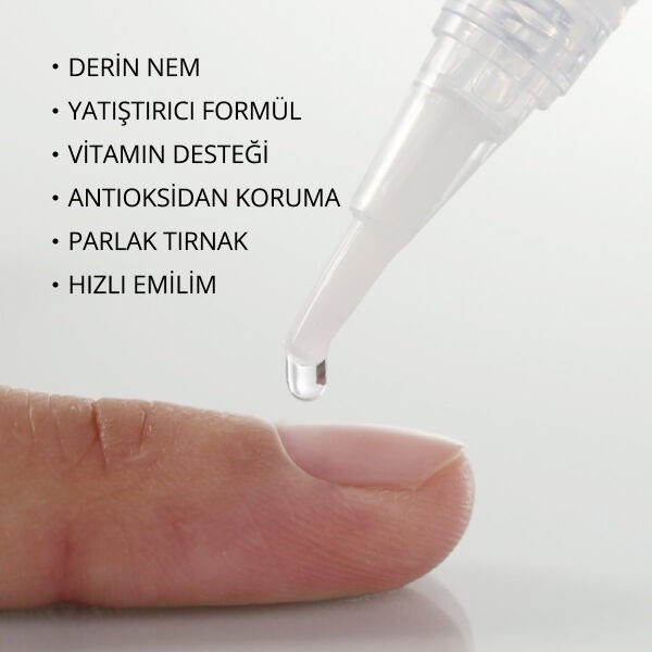 Momo Professional Biberiye Özlü Tırnak ve Kütikül Bakım Yağı Kalemi, Nemlendirici ve Güçlendirici Etki, 3 ml