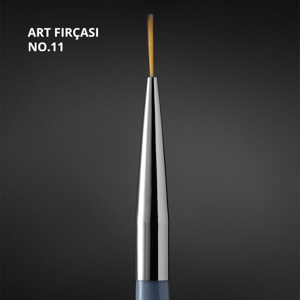 Momo Professional Kalıcı Oje Fırçası Kıl Ucu 11 mm