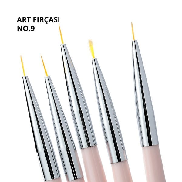 Momo Professional Kalıcı Oje Fırçası Kıl Ucu 9 mm