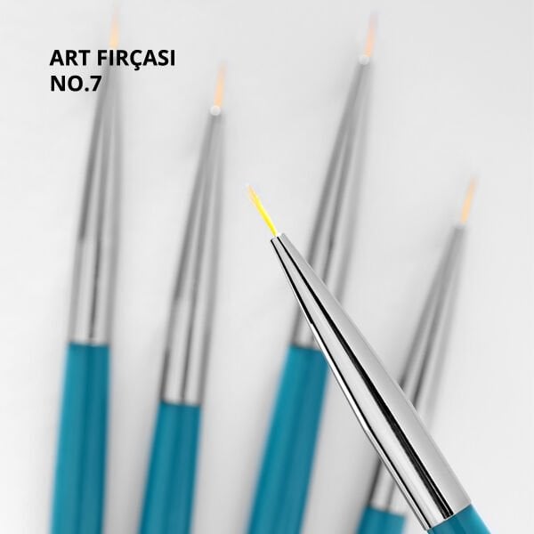 Momo Professional Kalıcı Oje Fırçası Kıl Ucu 7 mm