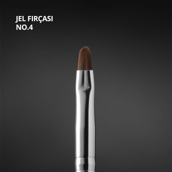 Momo Professional Protez Tırnak İçin Jel Fırçası No.4