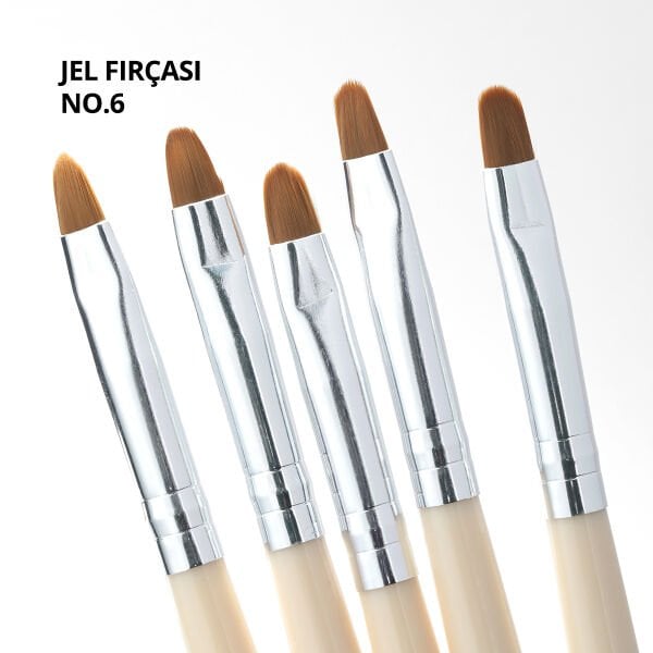 Momo Professional Protez Tırnak İçin Jel Fırçası No.6