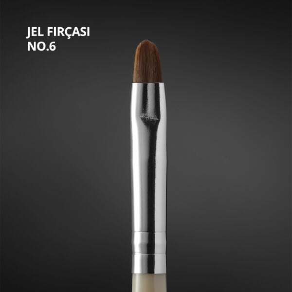 Momo Professional Protez Tırnak İçin Jel Fırçası No.6