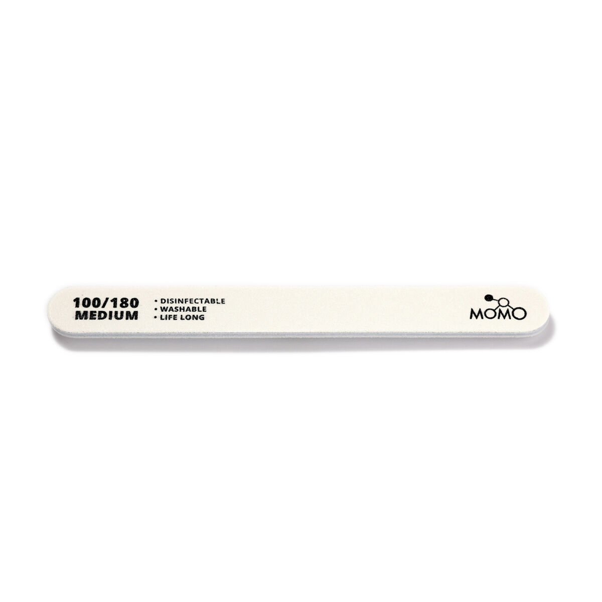 Momo Professional 100/180 Düz Oval Beyaz Kağıt Törpü