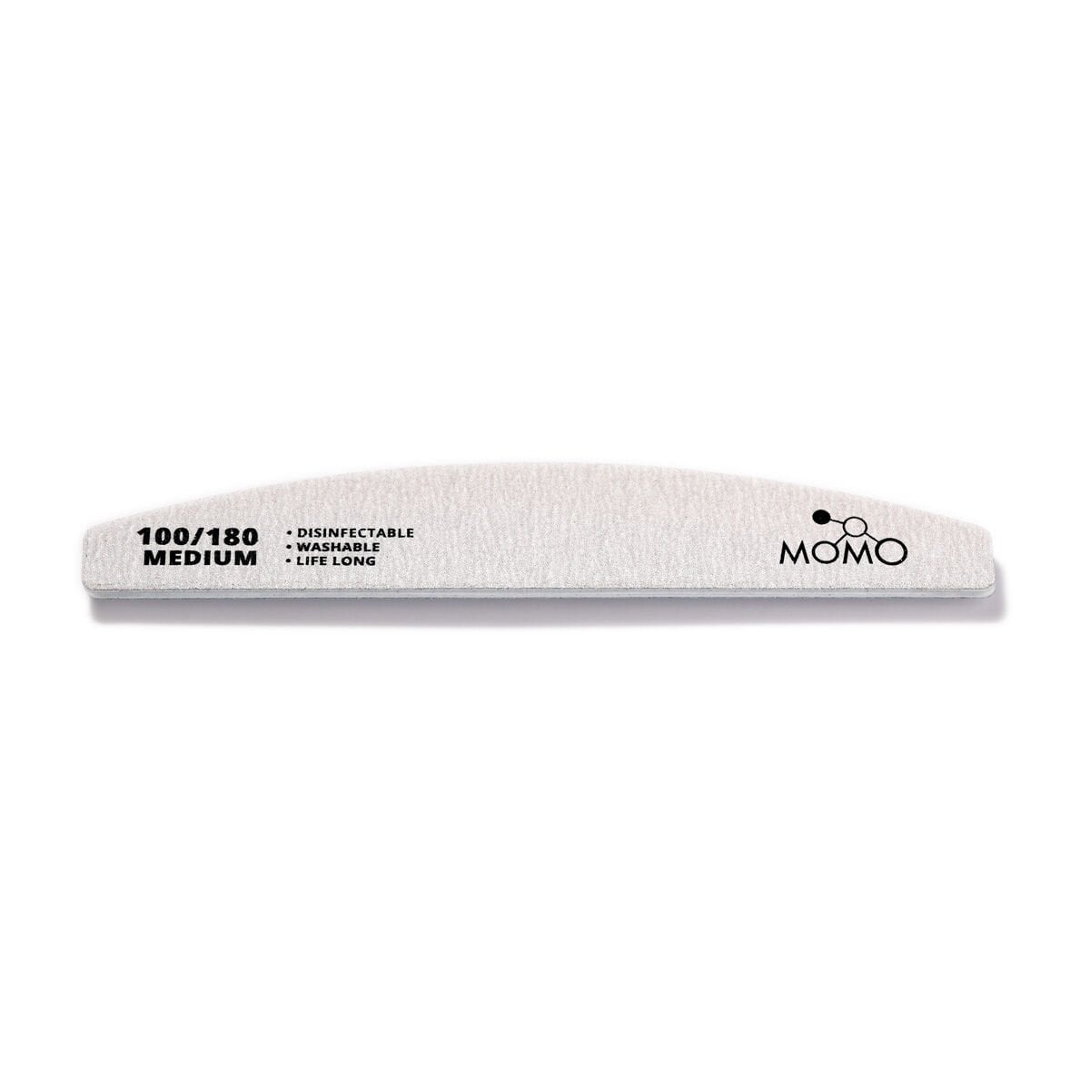 Momo Professional 100/180 Yarım Ay Gri Kağıt Törpü