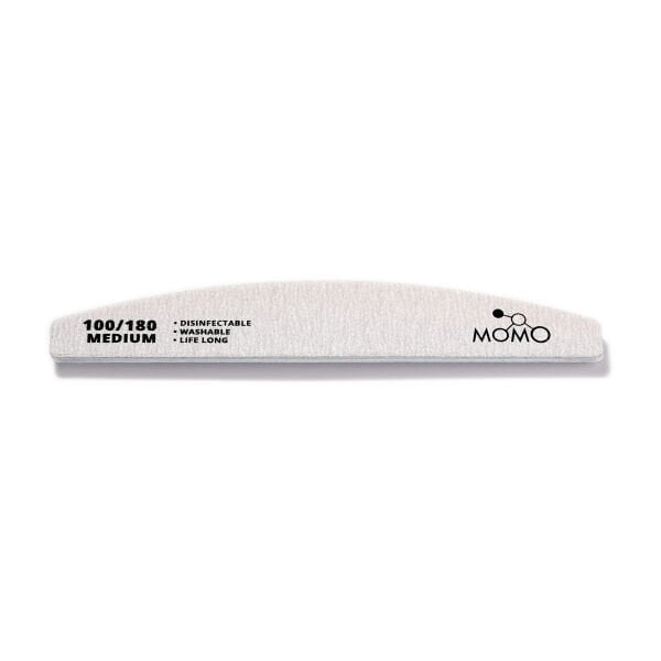 Momo Professional 100/180 Yarım Ay Gri Kağıt Törpü