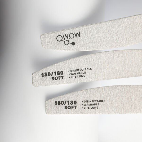 Momo Professional 180/180 Yarım Ay Gri Kağıt Törpü