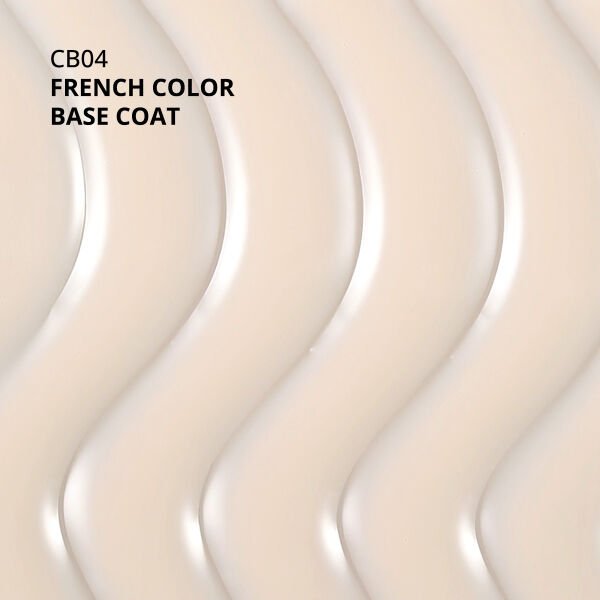Momo Professional Kalıcı Oje French Color Base Coat CB04, Açık Bej, 10 ml