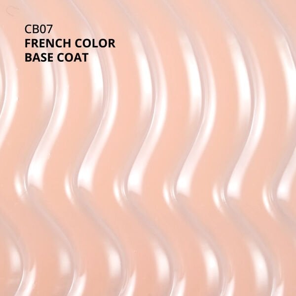 Momo Professional Kalıcı Oje French Color Base Coat CB07, Açık Bronz, 10 ml