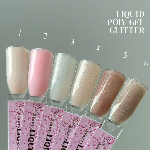 Viola Beauty Liquid Poly Gel Glitter #0003 - Güçlendirme İçin Uygun Simli Jel 30 ml