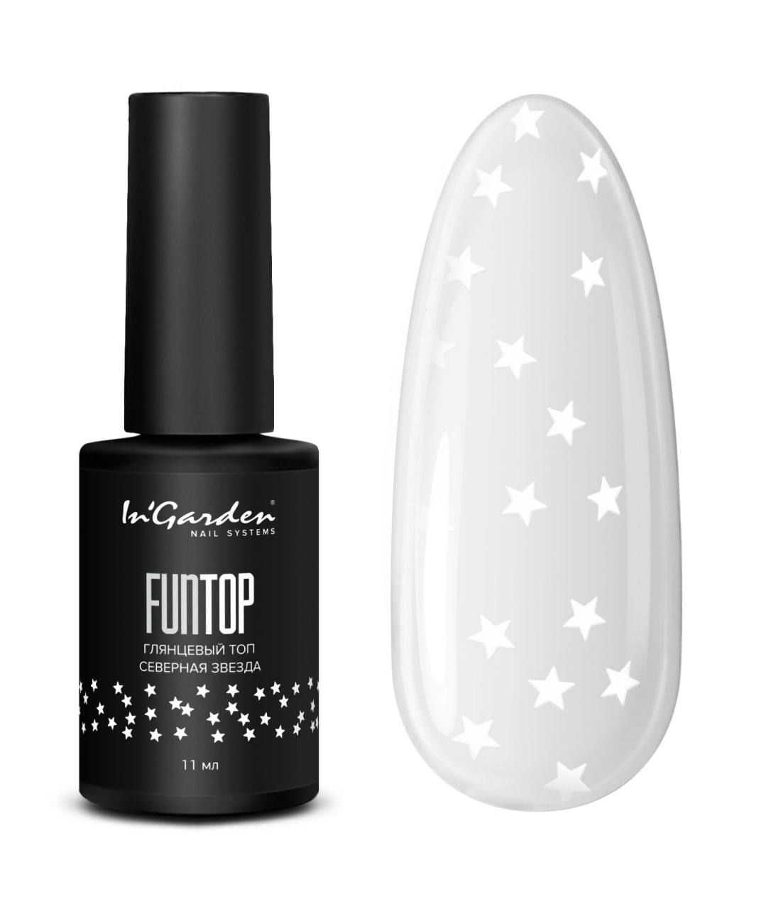 In'Garden Fun Top Coat Kuzey Yıldız/Yapışkansız (11ml)