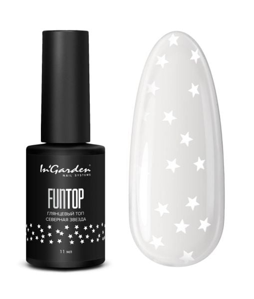 In'Garden Fun Top Coat Kuzey Yıldız/Yapışkansız (11ml)