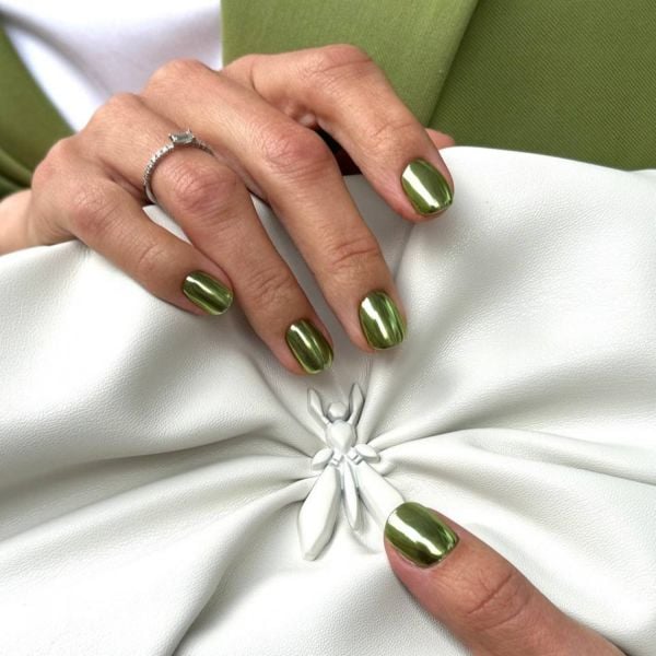 İva Nails Chrome Ayna Efekt Krom №8