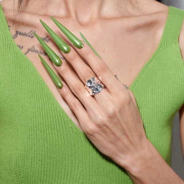 İva Nails Chrome Ayna Efekt Krom №8