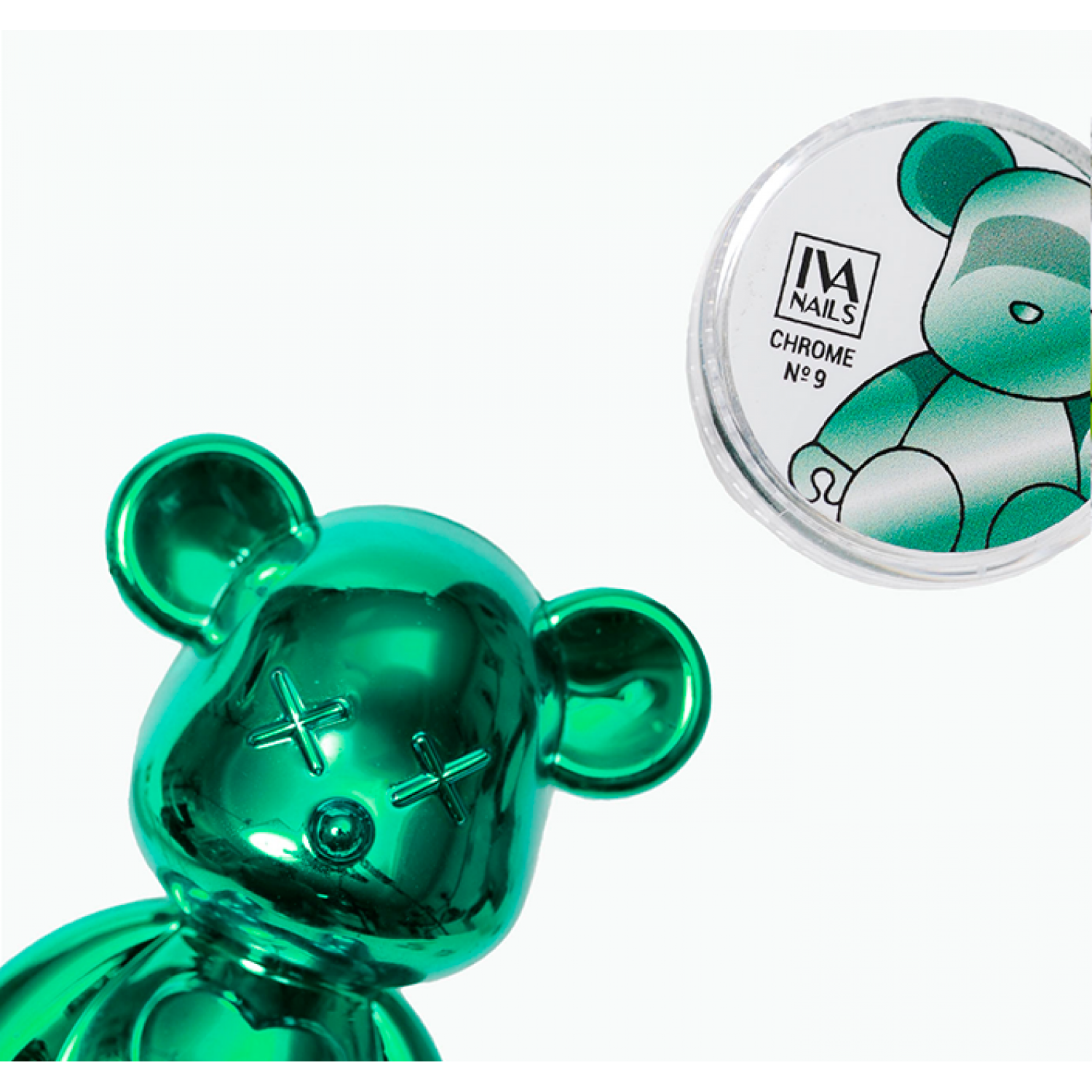 İva Nails Chrome Ayna Efekt Krom №9