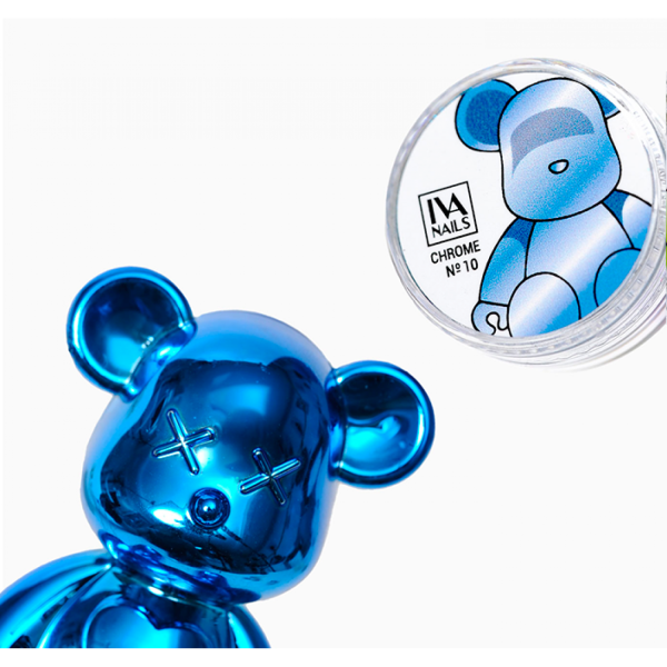 İva Nails Chrome Ayna Efekt Krom №10