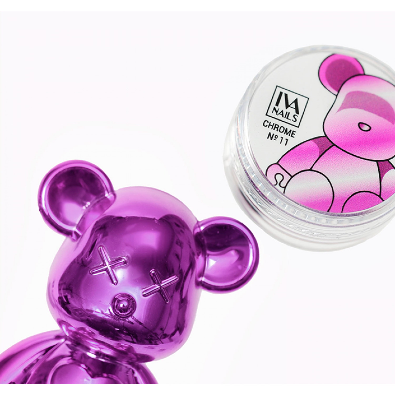 İva Nails Chrome Ayna Efekt Krom №11