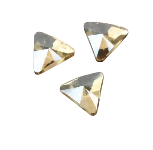 Taş Üçgen Champagne 6mm 2 Adet