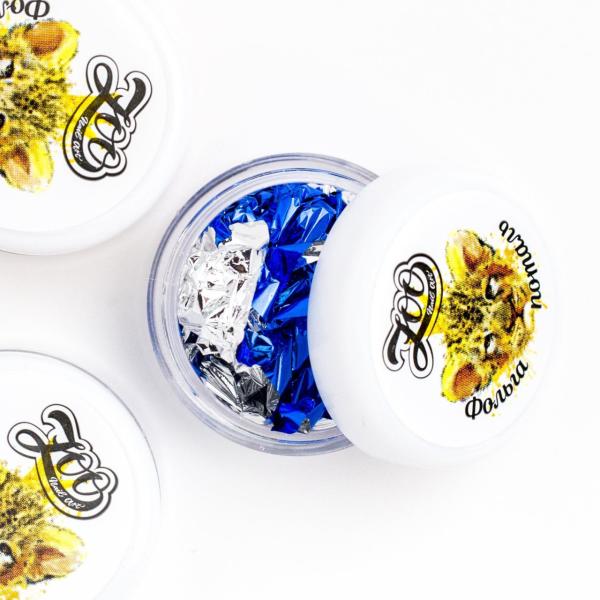 Zoo Folyo 1550 Çift Taraflı Sıkıştırılmış Mavi/Gümüş (14*14gm)