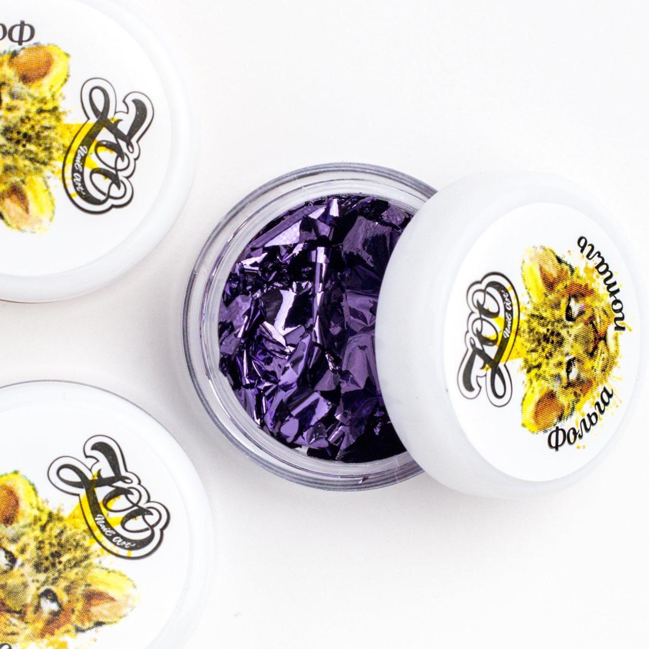 Zoo Folyo 1555 Çift Taraflı Sıkıştırılmış Mor (14*14gm)