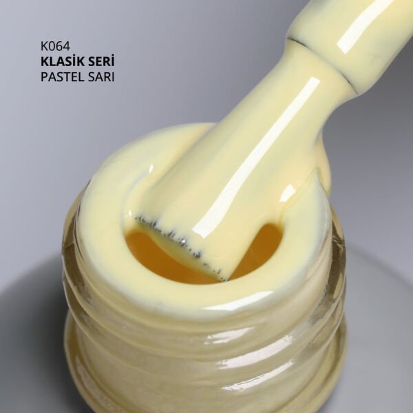 Momo Professional Klasik Seri Kalıcı Oje K064 Butter Yellow (14ml)